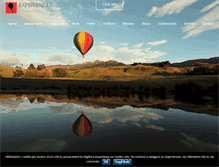 Tablet Screenshot of experiences.it