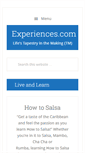 Mobile Screenshot of experiences.com